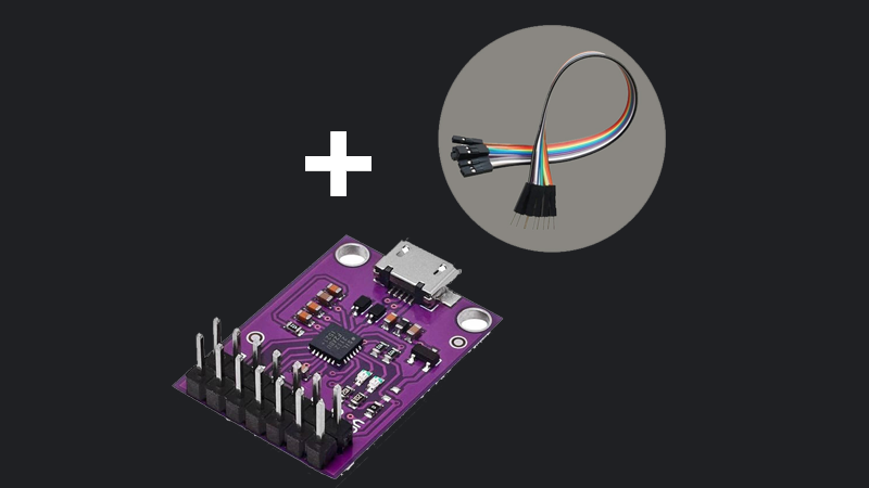 Módulo CP2112 con Cables Dupont